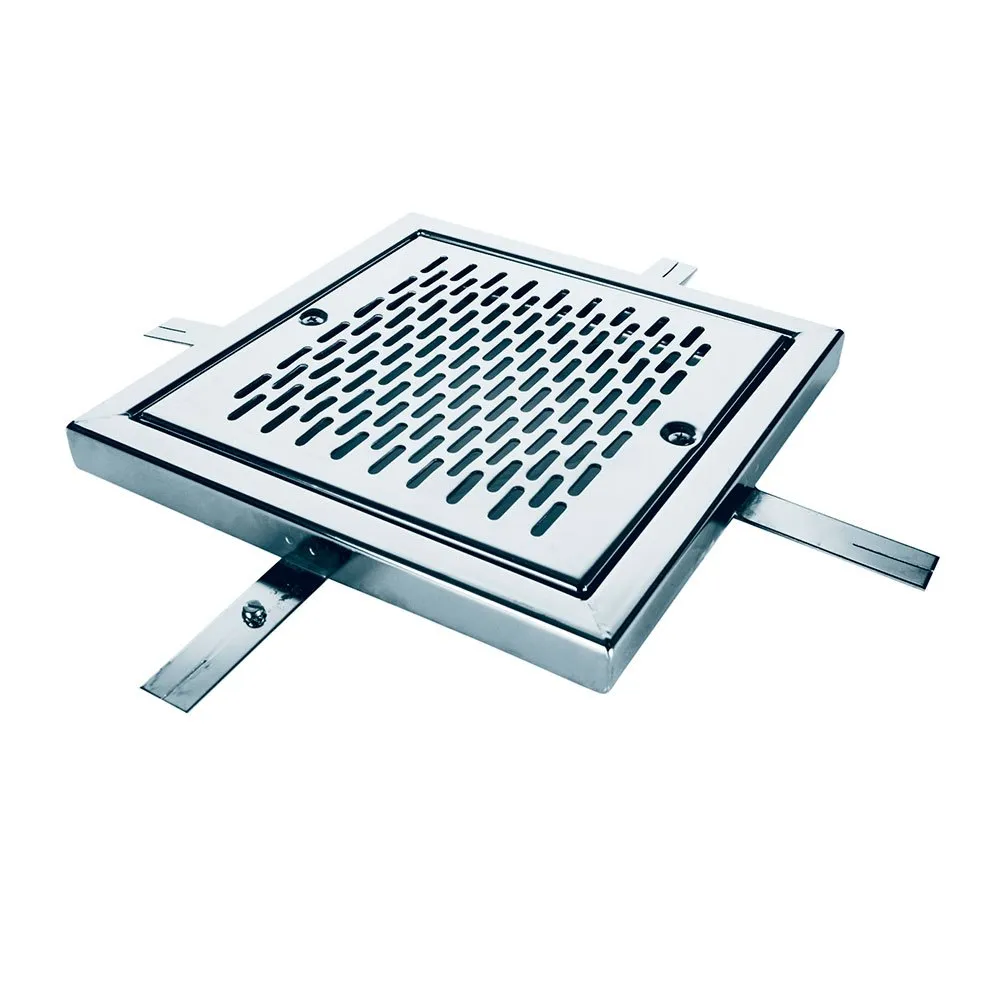 Astral Rustfritt Stål 00285 Aisi304 Slukrist I 300x300mm unisex, Chromed, One Size