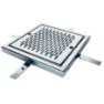 Astral Rustfritt Stål 00286 Aisi304 Slukrist I 400x400mm unisex, Chromed, One Size