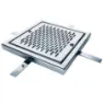Astral Rustfritt Stål 00287 Aisi304 Slukrist I 500x500mm unisex, Chromed, One Size