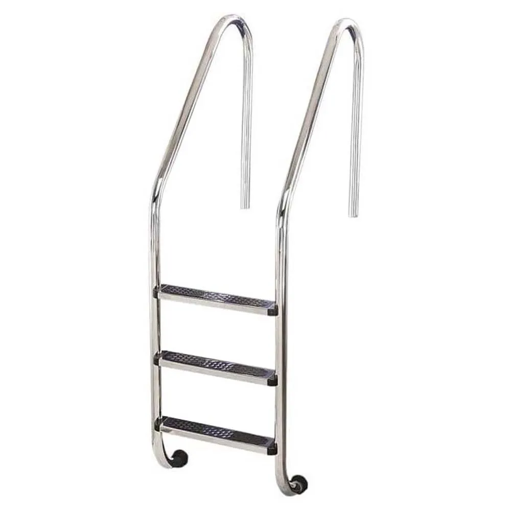 Astral Standard Aisi316 Bassengstige 2 Luksustrinn unisex, Inox / black, One Size