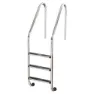 Astral Standard Aisi316 Bassengstige 2 Luksustrinn unisex, Inox / black, One Size