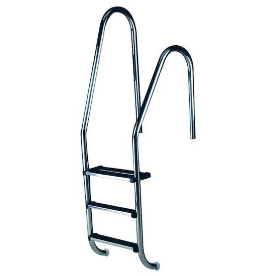 Astral Standard Aixi316 Basseng Stige + 1 Dobbel Sikkerhetstrinn Ikke Symmetrisk 2 Trinn unisex, Inox, One Size