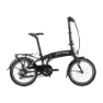 Atala 20´´ 7s Sammenleggbar Elsykkel, Black / green, One Size, 250Wh