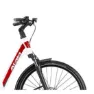 Atala B-easy A6.4 Lt9 Elektrisk Sykkel, White / red, 47, 250Wh, Elsykkel