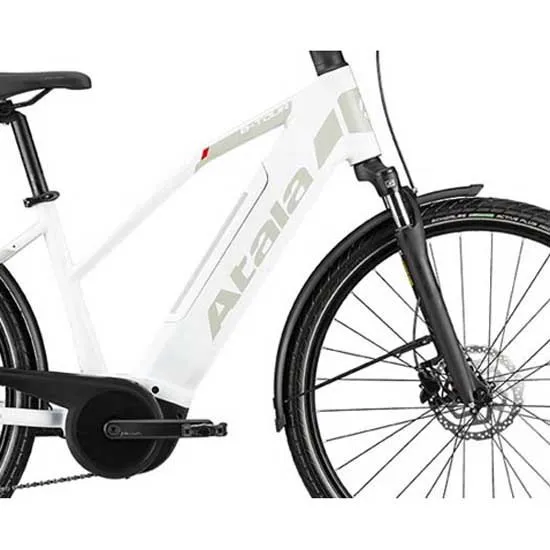 Atala B-tour A5.1 Elektrisk Sykkel, White / gris, 50, 400Wh, Elsykkel