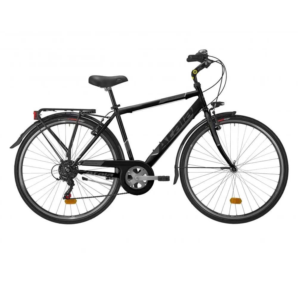 Atala Boston 6s Sykkel, Black matt, M, Bysykkel
