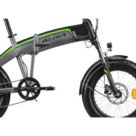 Atala Extra 7.1 Sammenleggbar Elsykkel, Grey, One Size, 630Wh