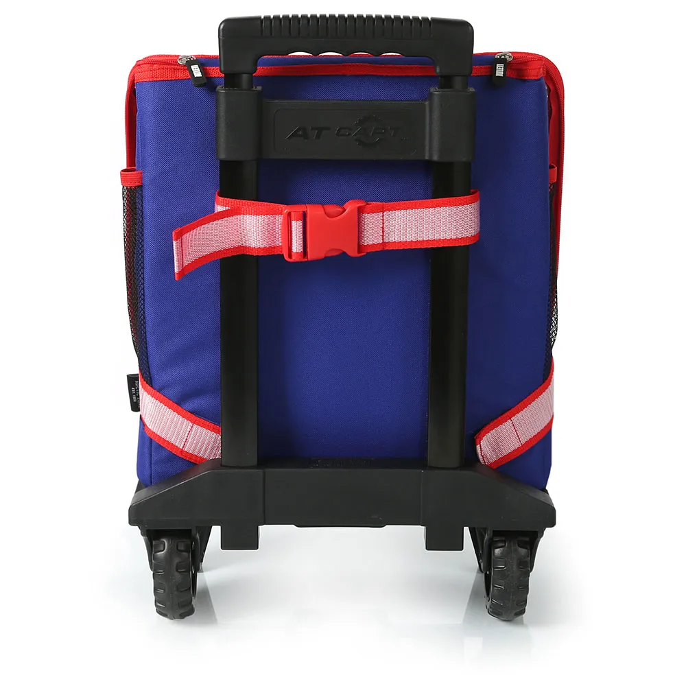 Atlet Bærbar Kjølebag Med Vogn 50 Bokser, Blue, One Size Atlet Bærbar Kjølebag Med Vogn 50 Bokser, Blue, One Size