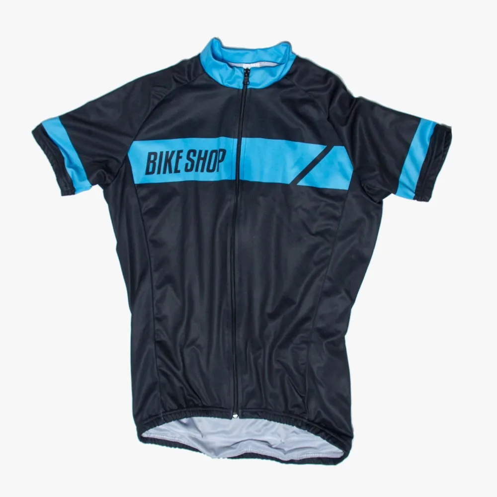 Atlet Bikeshop Classic Kort Sykkeltrøye, Blå
