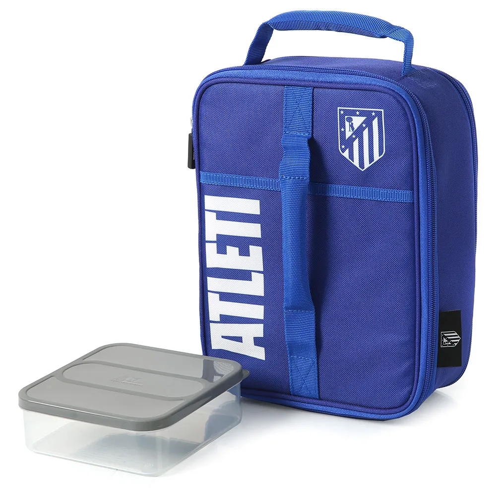 Atlet Myk Bærbar Kjølebag Med Matboks, Blue, One Size