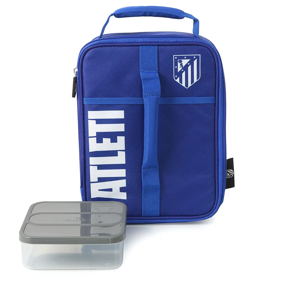 Atlet Myk Bærbar Kjølebag Med Matboks, Blue, One Size