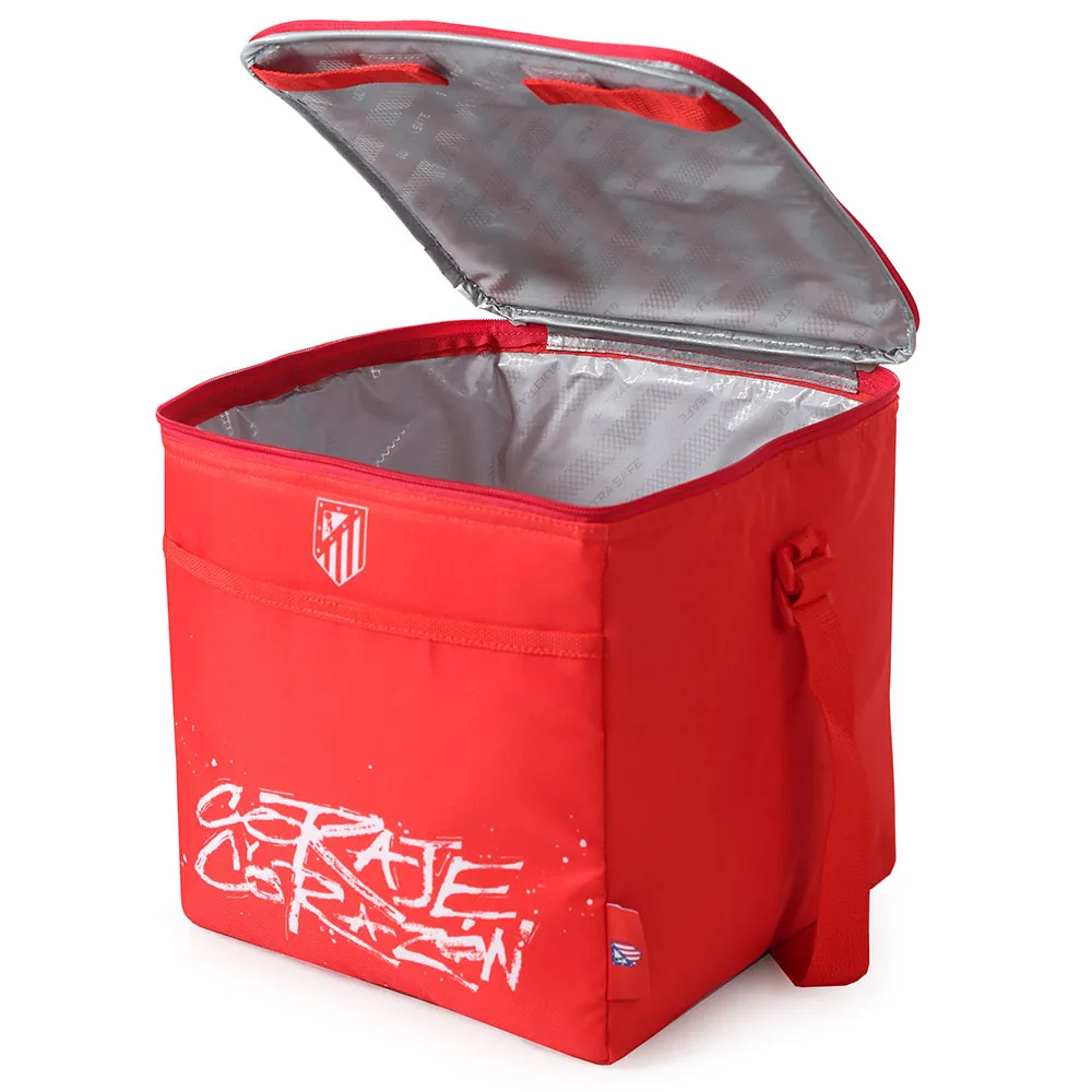 Atlet Myk Bærbar Kjøleboks 20l, Red / white, One Size