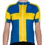 Atlet Sverige Sykkeltrøye