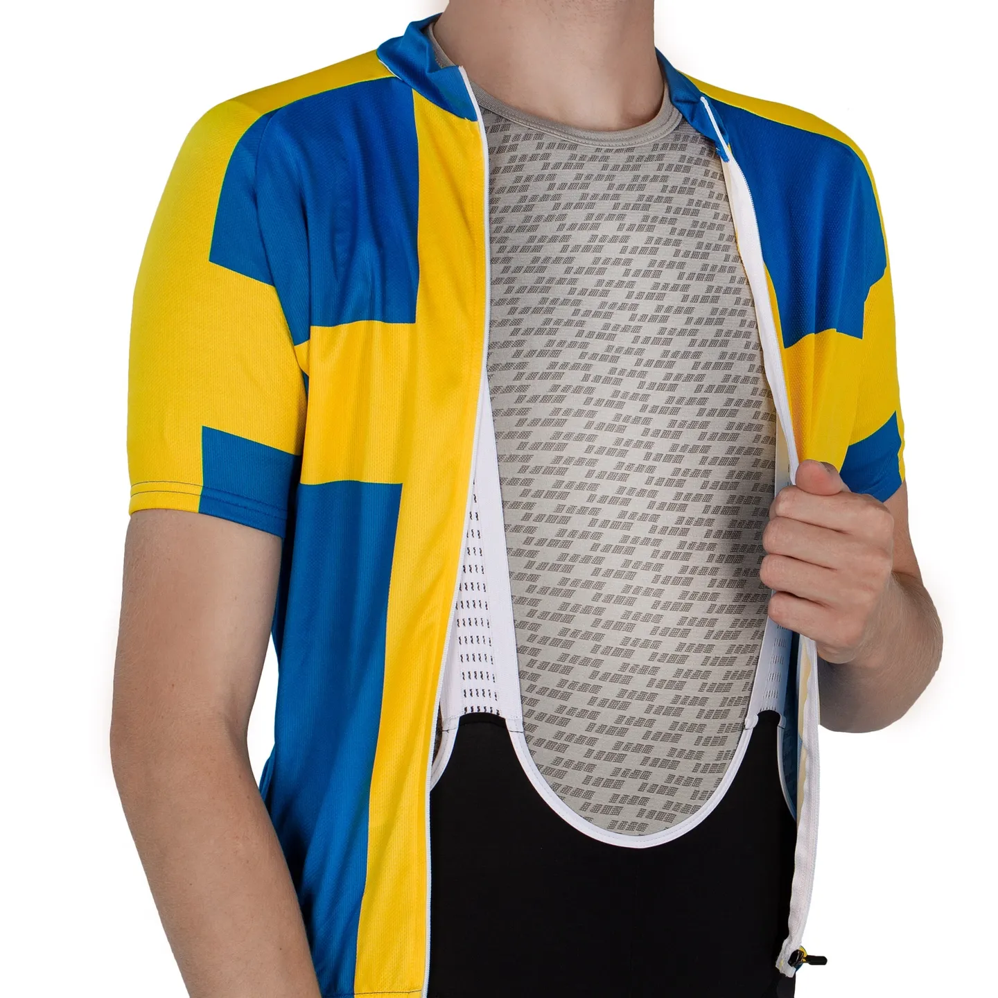 Atlet Sverige Sykkeltrøye