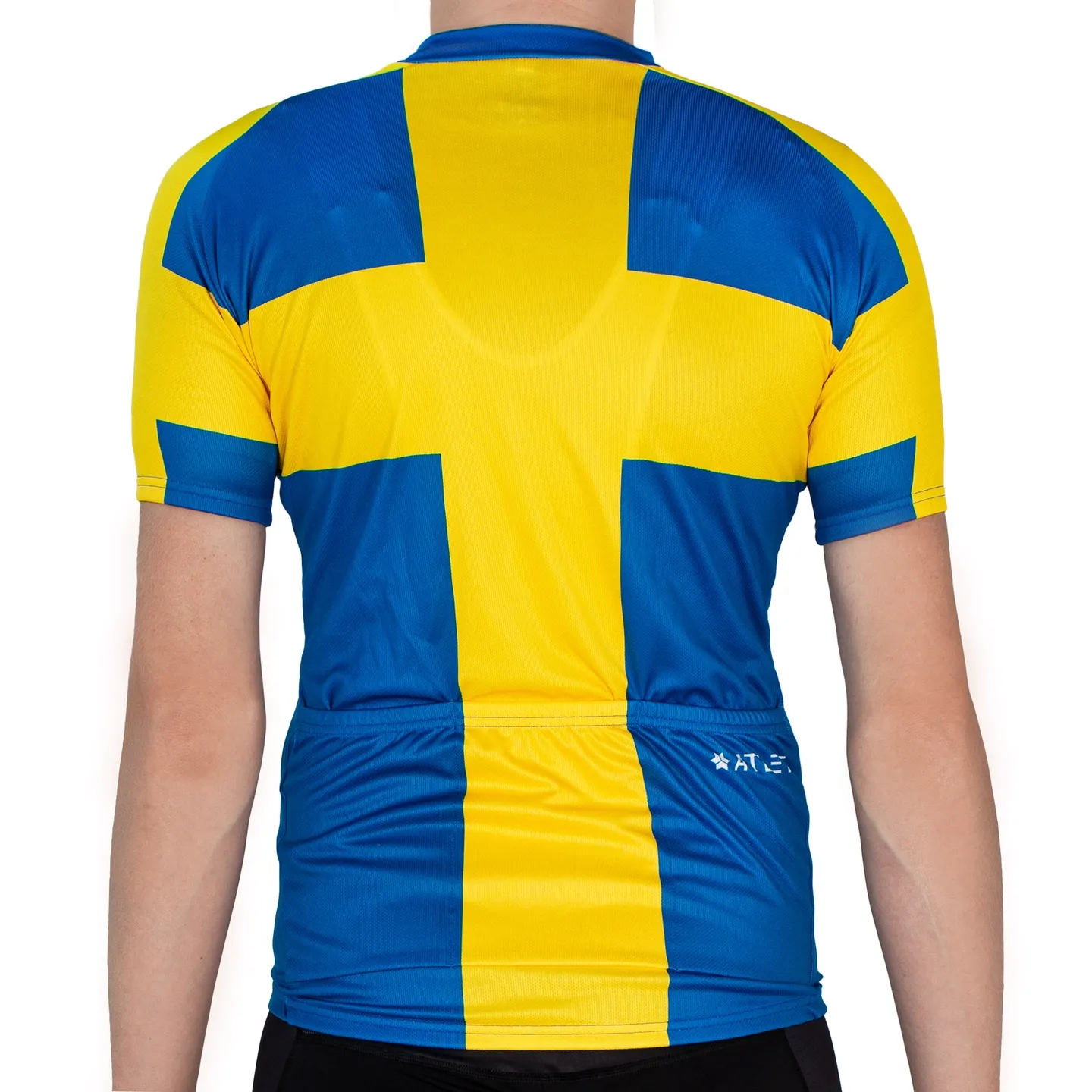 Atlet Sverige Sykkeltrøye Atlet Sverige Sykkeltrøye