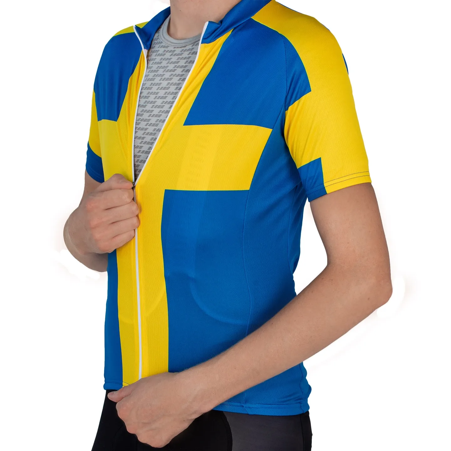 Atlet Sverige Sykkeltrøye Atlet Sverige Sykkeltrøye