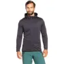 Atomic Revent Fleecejakke Med Hette, Anthracite