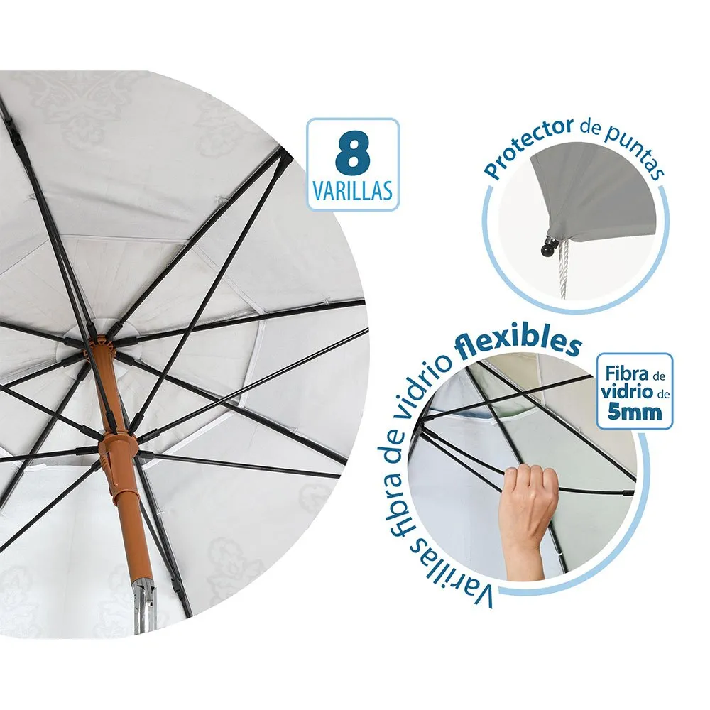 Atosa Strandparasol 180 Cm unisex Atosa Strandparasol 180 Cm unisex