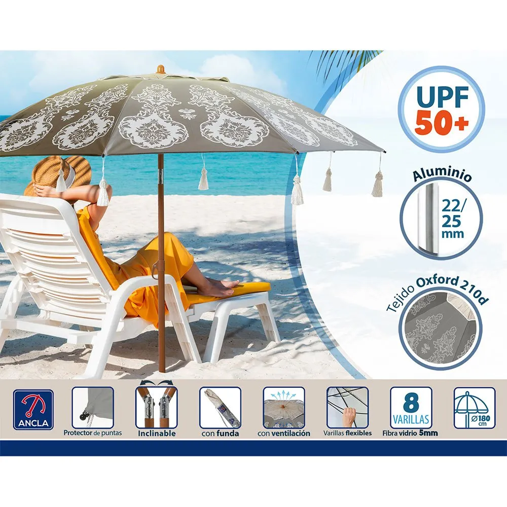Atosa Strandparasol 180 Cm unisex Atosa Strandparasol 180 Cm unisex
