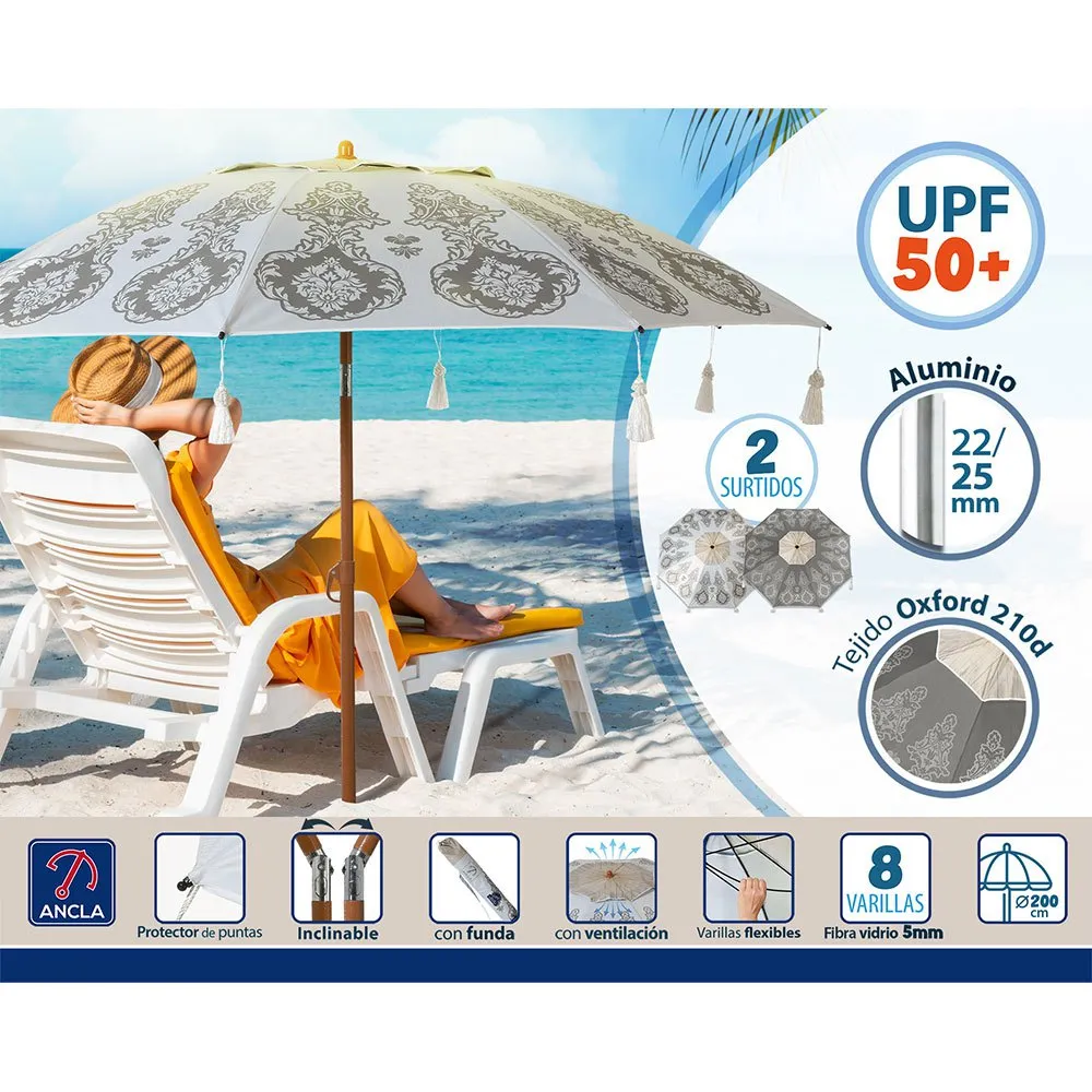 Atosa Strandparasol 200 Cm unisex