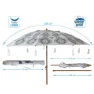 Atosa Strandparasol 200 Cm unisex