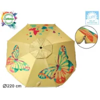 Atosa Strandparasol 220 Cm unisex Atosa Strandparasol 220 Cm unisex