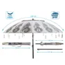 Atosa Strandparasol 220 Cm unisex