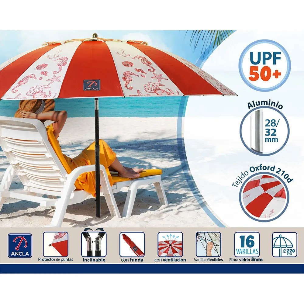 Atosa Strandparasol 220 Cm unisex