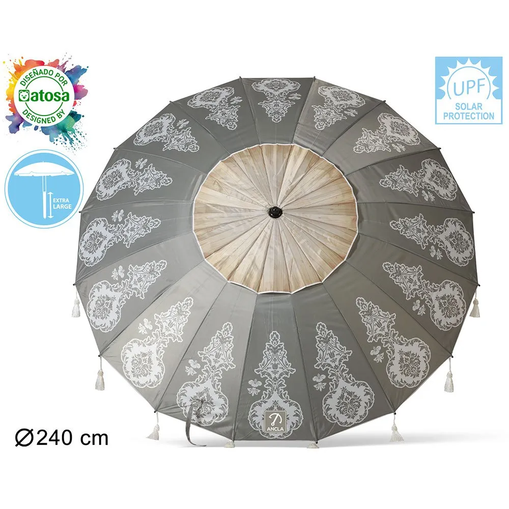 Atosa Strandparasol 240 Cm unisex Atosa Strandparasol 240 Cm unisex