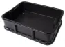 Atranvelo Bakery Ladekurv av plastkasse AVS, Black, One Size
