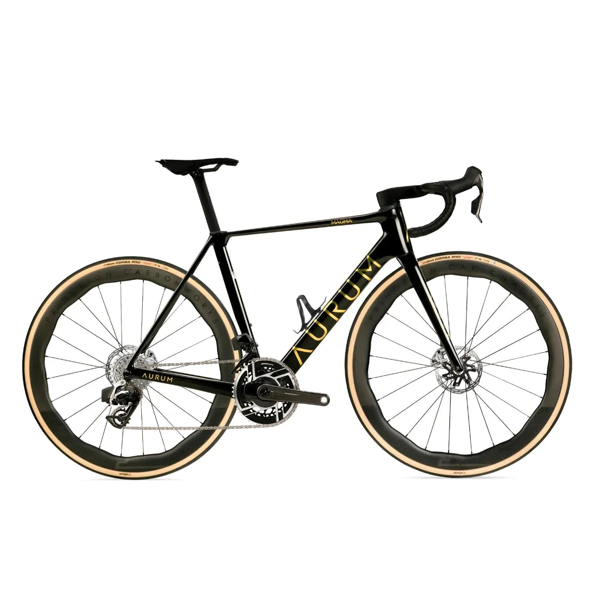 Aurum MAGMA V2 2024 Sram Red AXS E1 Princeton Complete Bike Road, Landeveissykkel Aurum MAGMA V2 2024 Sram Red AXS E1 Princeton Complete Bike Road, Landeveissykkel
