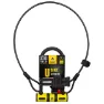 AUVRAY Support / Cable U-lås, Black / yellow, One Size