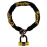 AUVRAY Xtrem 100 Sra Loop Disc Kjedelås, Black / yellow, One Size