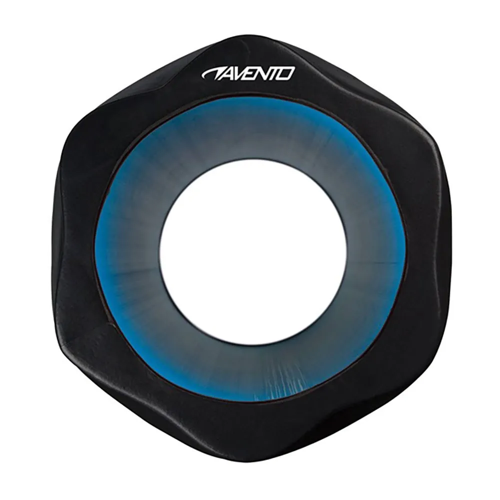 Avento Message Foam Wave Massasjerulle, Black / blue, 33cm Avento Message Foam Wave Massasjerulle, Black / blue, 33cm