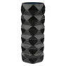 Avento Message Foam Wave Massasjerulle, Black / blue, 33cm