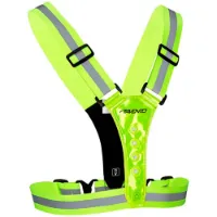 Avento Rechargeable Led Reflekterende Løpevest unisex