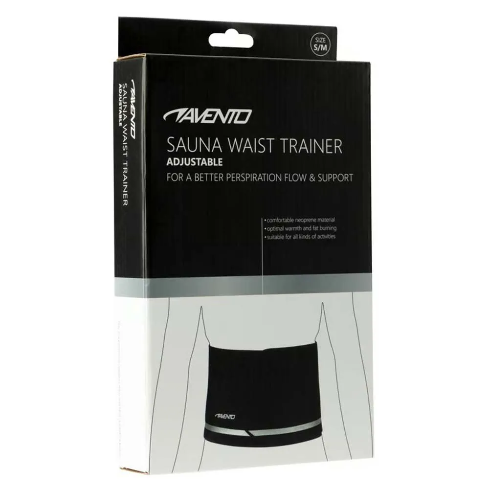 Avento Sauna Waist Trainer Lumbale Støtte Avento Sauna Waist Trainer Lumbale Støtte
