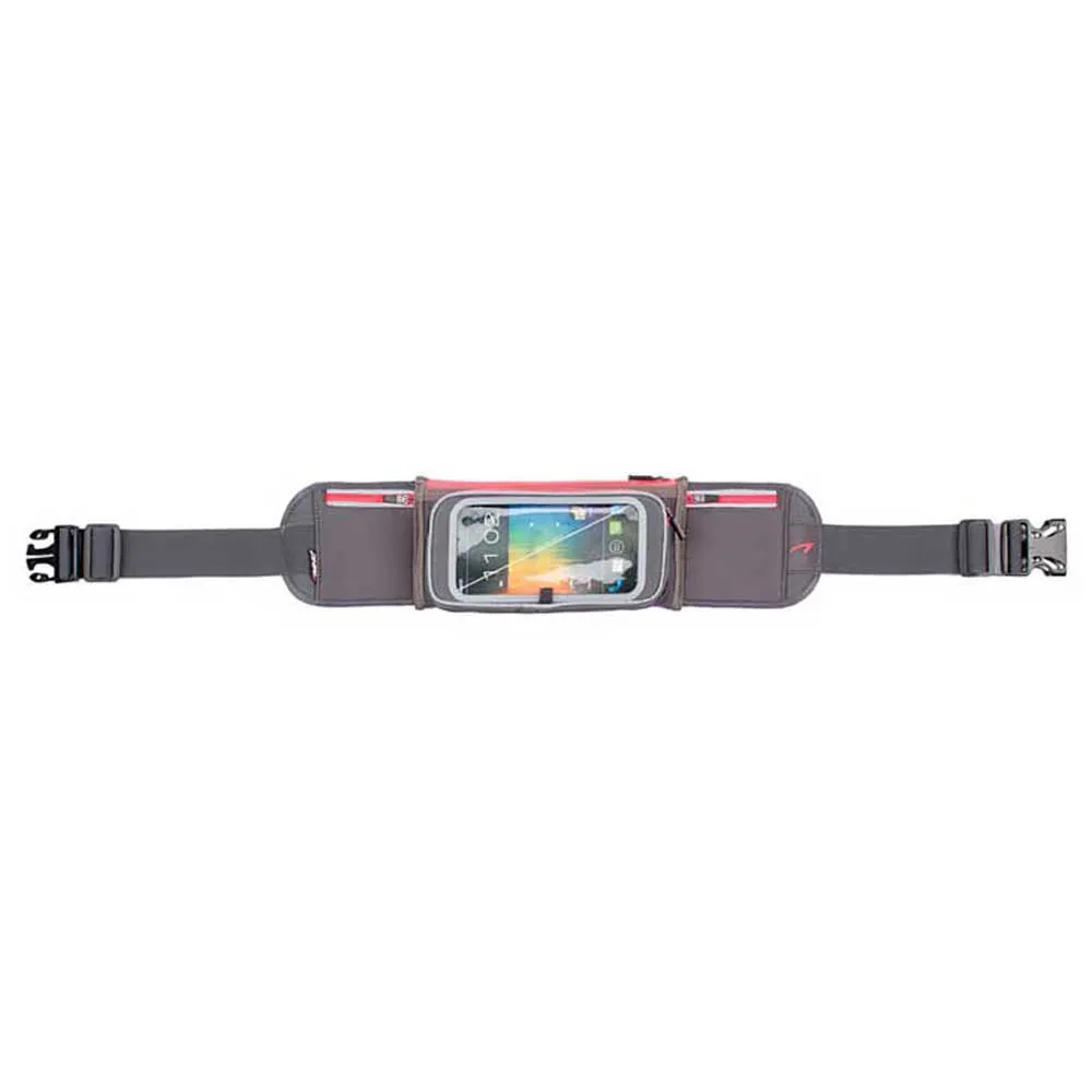 Avento Sportbelte Med Flip-up-deksel Til Smarttelefon unisex, Grey / pink / silver, One Size