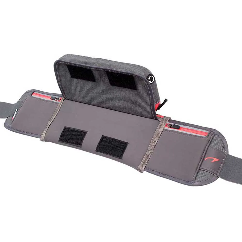 Avento Sportbelte Med Flip-up-deksel Til Smarttelefon unisex, Grey / pink / silver, One Size