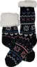 Avignon Women's Heat Max Heart Svart Anti-Slip, Basic black