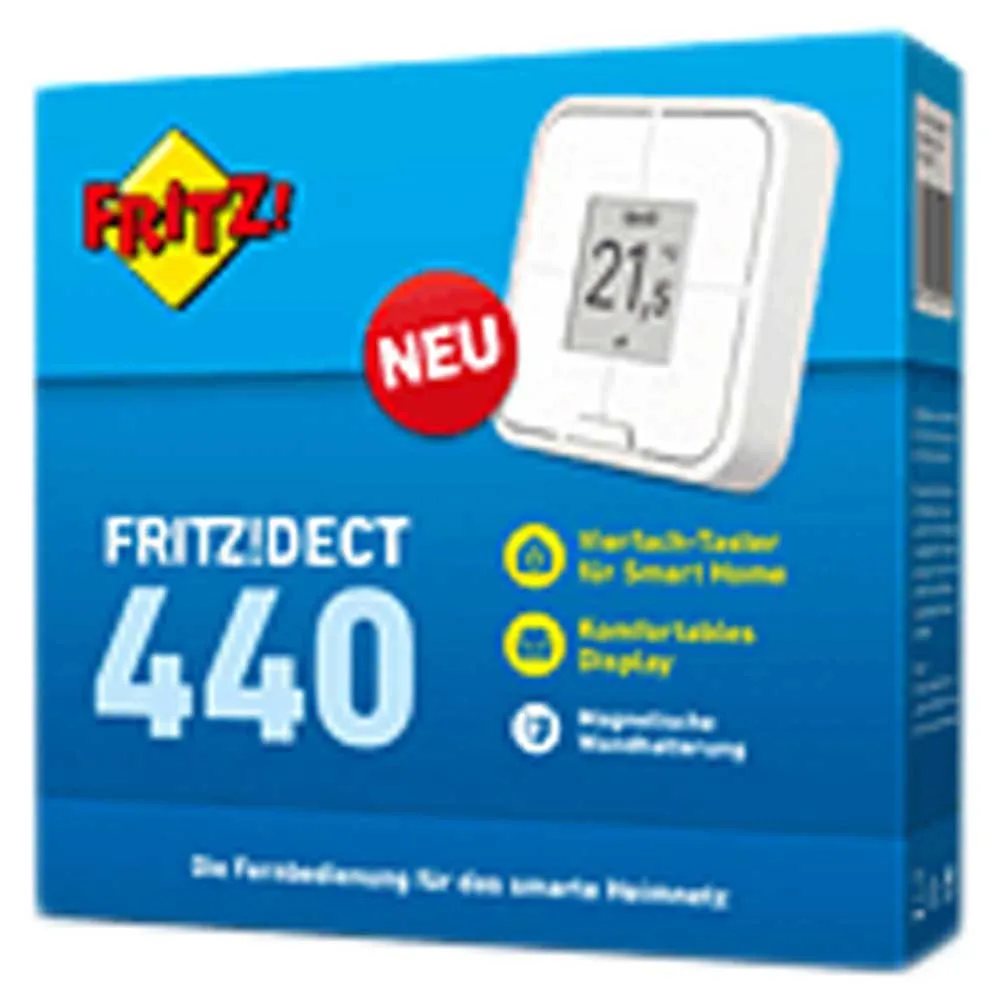 Avm Fritz Dect 440 Smart Termostat, White, One Size Avm Fritz Dect 440 Smart Termostat, White, One Size