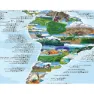 Awesome Maps Best Paragliding Spots In The World Kart, One size