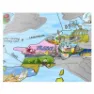 Awesome Maps Scratch And Discover Kart, Multicolour, One Size