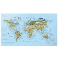 Awesome Maps Surftrip Best Surf Beaches Of The World Original Colored Edition Kart Awesome Maps Surftrip Best Surf Beaches Of The World Original Colored Edition Kart