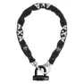 Axa 59003895ks Kjedelås, Black / white, One Size