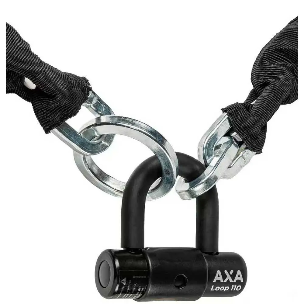 Axa 59003895ks Kjedelås, Black / white, One Size