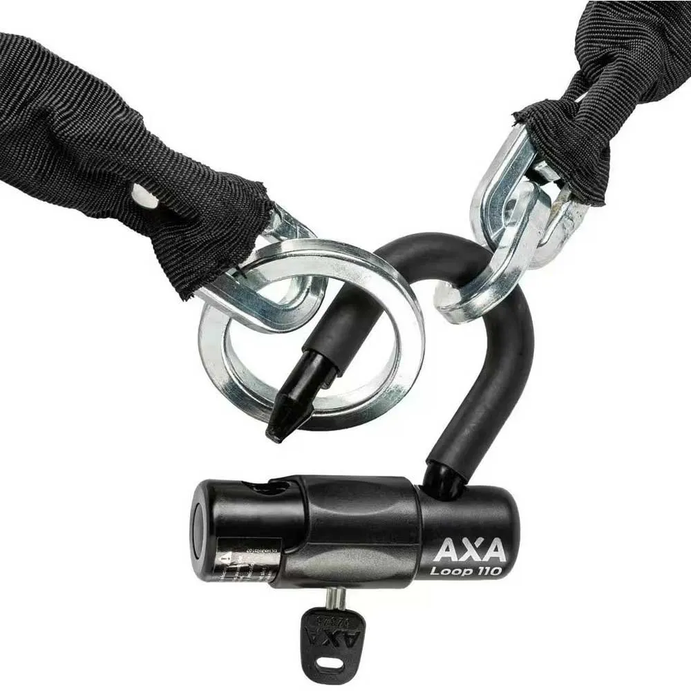 Axa 59003895ks Kjedelås, Black / white, One Size