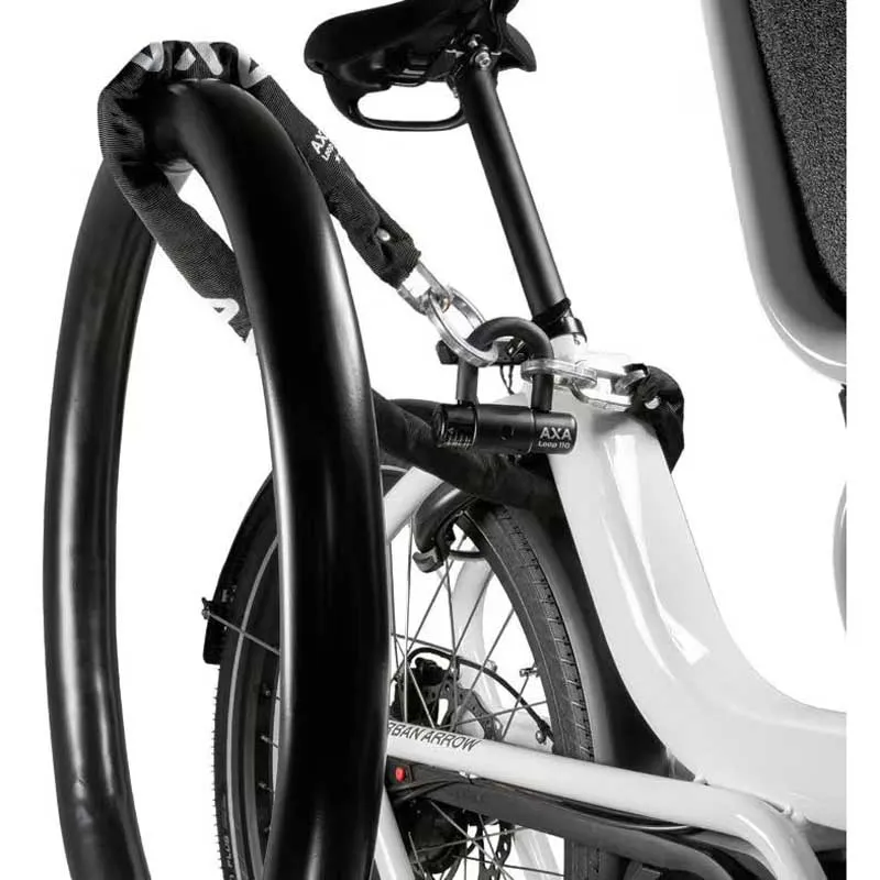 Axa 59003895ks Kjedelås, Black / white, One Size