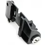 Axa Bosch 2 Lock For Carrier Assembly Reservedel, Black, One Size