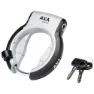 Axa Defender Retactable Sykkelrammelås, Silver / black, One Size